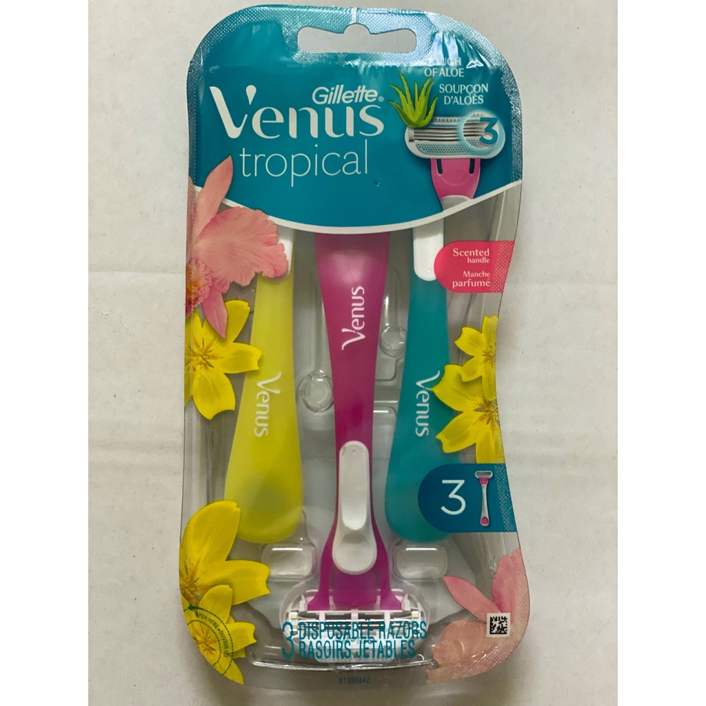 Dao cạo dành cho phụ nữ Gillette Venus Tropical - Mỹ