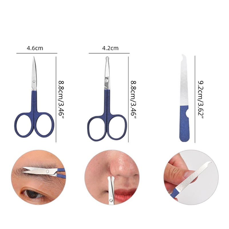 Bộ 18 Dụng Cụ Làm Móng Bằng Thép Không Gỉ Chất Lượng Cao