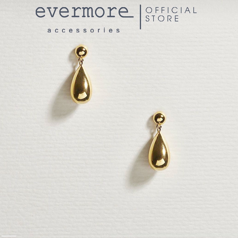 Bông tai cao cấp hình giọt nước EVERMORE sang trọng, minimalism - H054