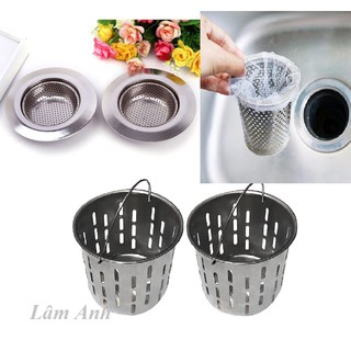 Rổ Lưới Lóc Cặn Inox Đủ Size