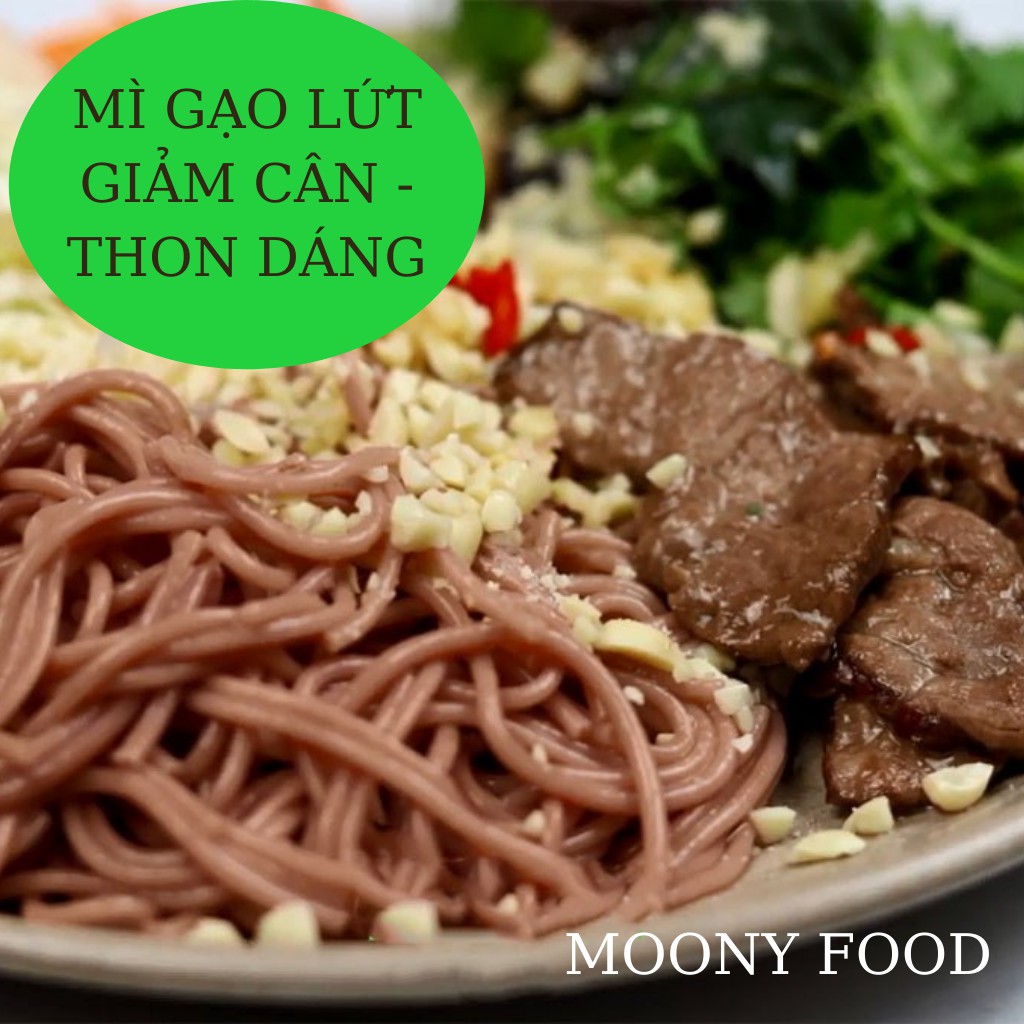 Bún Gạo Lứt Đỏ 250G dành cho người Ăn Kiêng, Giảm Cân/ Keto/ Das, Eatclean & Healthy