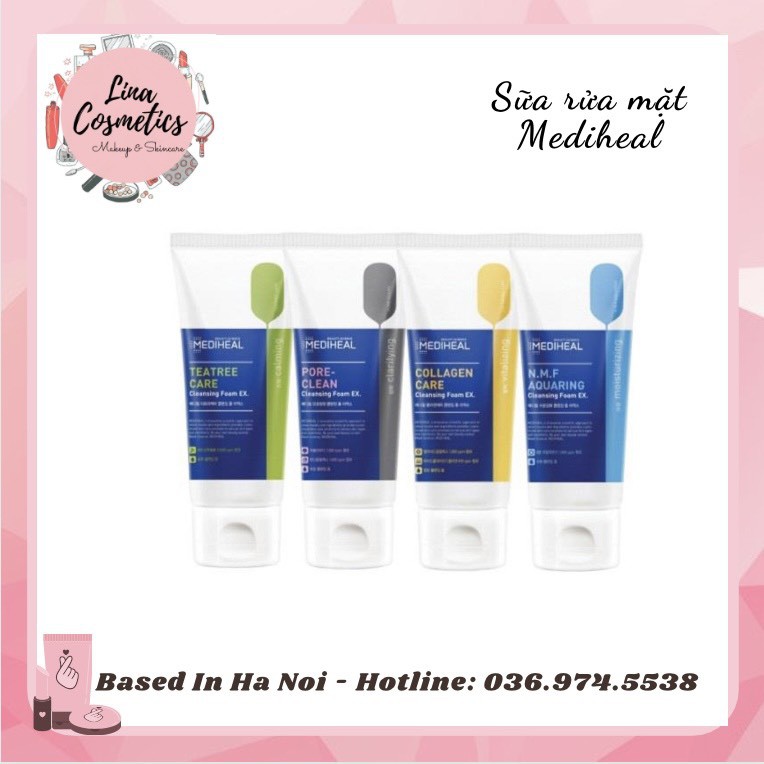 Dòng Sữa Rửa Mặt Mediheal Cleansing Foam EX Bản 2020