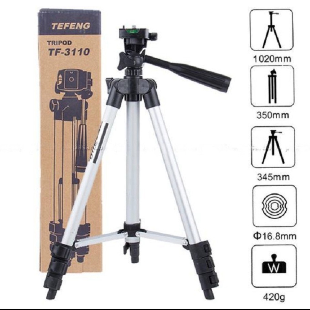 Gậy chụp ảnh 3 chân TRIPOD CAO CẤP, giá đỡ quay phim, chụp ảnh, livestream tự sướng M3110 - M3120