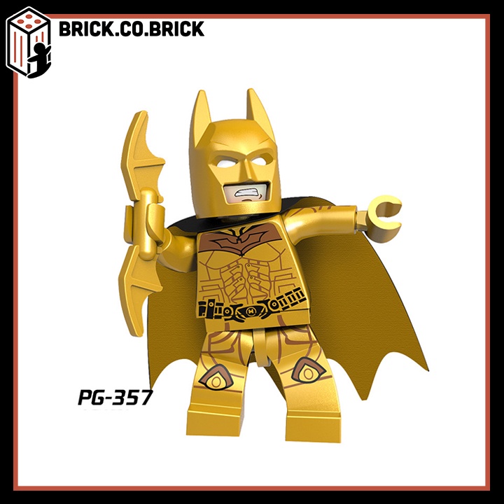 Batman Đủ Màu Siêu Hot Đồ Chơi Lắp Ráp Mô Hình Minifigure Người Dơi Siêu Anh Hùng DC Comics PG8076