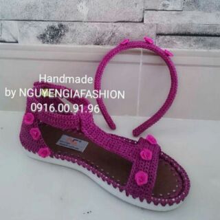 Đế và sợi dù móc giày