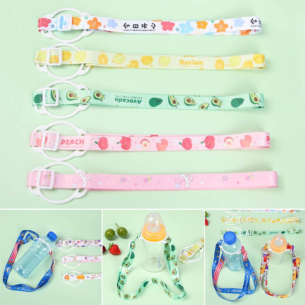 DAPHNE 1 Dây Đeo Bình Nước In Hình Hoạt Hình Dễ Thương