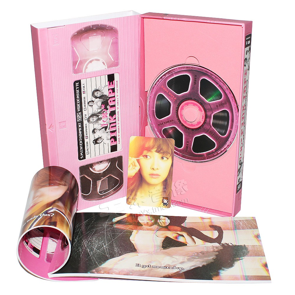 Album Ảnh + CD + Album Ảnh Bìa Màu Hồng Xinh Xắn