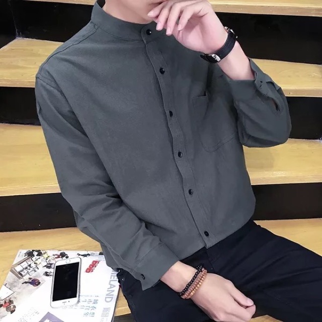 Sơ mi cổ tàu