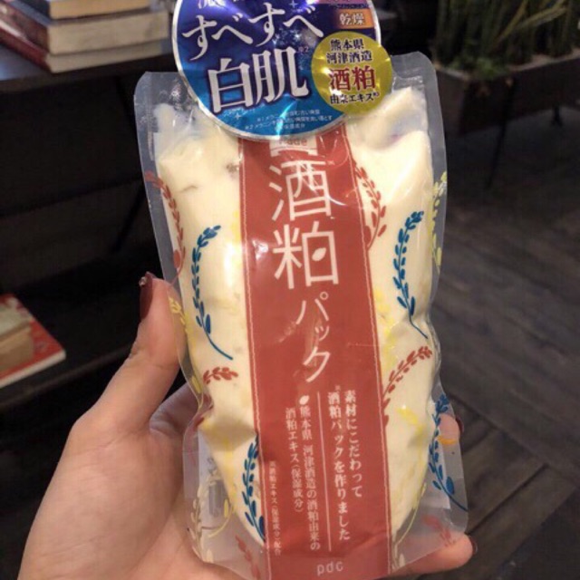 Mặt nạ rượu Sake Wafood Phạm Băng Băng 170gr Nhật Bản khen nức nở