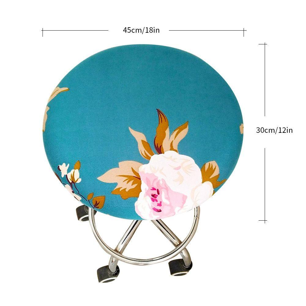 Vỏ Bọc Ghế Ngồi Co Giãn In Họa Tiết Hoa Trang Trí Nhà Cửa / Văn Phòng