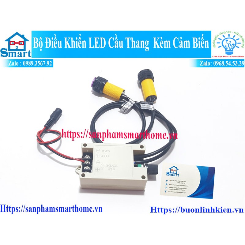 Mạch led cầu thang