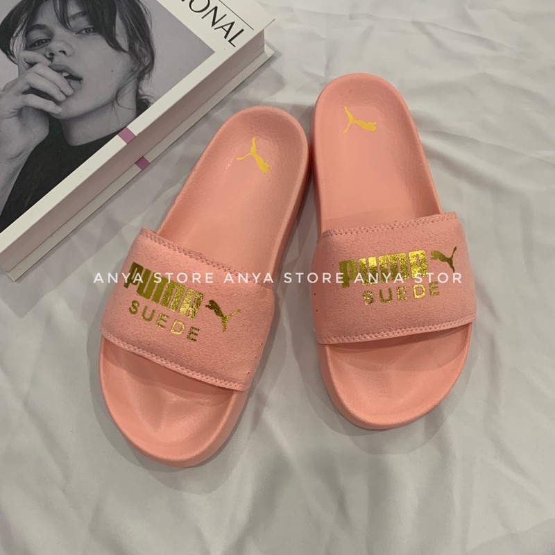 Dép 𝗣𝗨𝗠𝗔 𝗕𝗜𝗚𝗦𝗘𝗔𝗡 𝗚𝗥𝗘𝗬 Nam Nữ quai ngang [ Fullbox + hỗ trợ đổi size ]