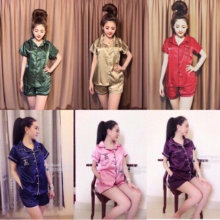 Đồ bộ đùi chất phi lụa