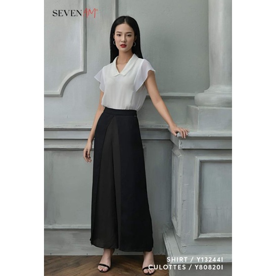 Quần suông phối voan hãng SEVEN.AM sale rẻ