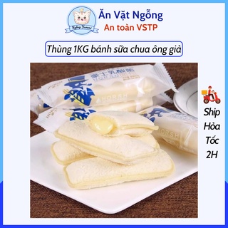 1kg bánh sữa chua ông già, bánh sữa chua đài loan horsh thơm ngon hấp dẫn