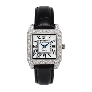 Đồng hồ nữ Royal Crown 6104 dây da các màu