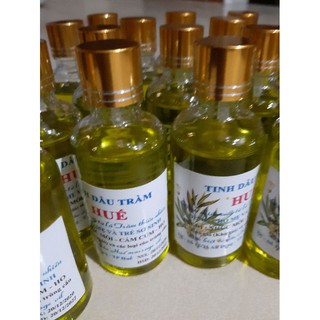 Tinh dầu tràm huế nguyên chất lọ tròn 100 ml