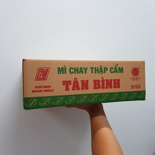 Thùng 30 gói mì chay thâp cẩm Tân Bình 60g