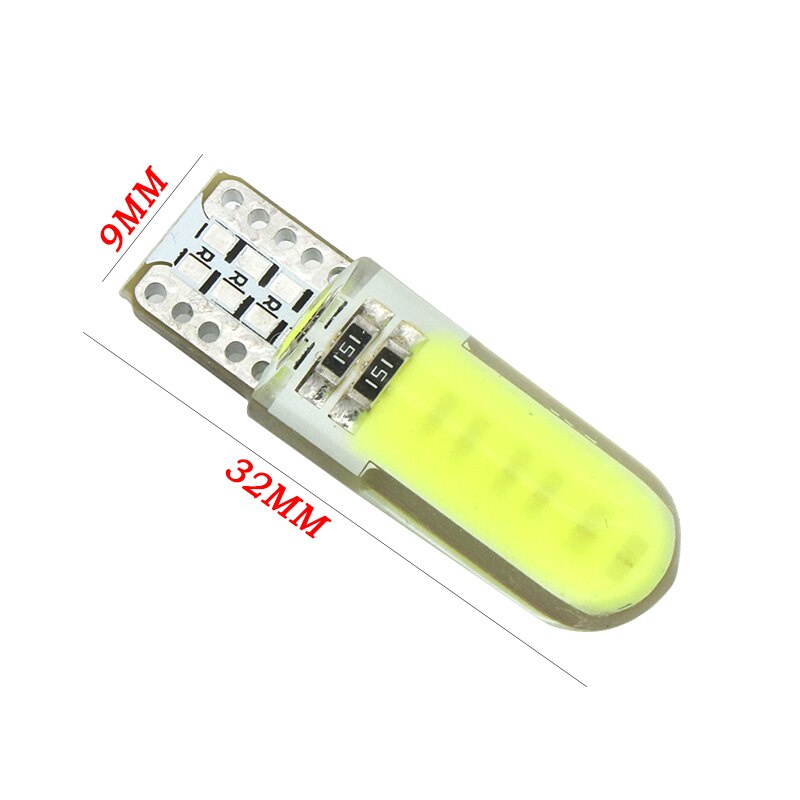 1 Đèn LED T10 W5W COB 12V 194 501 Chuyên Dụng Cho Xe Hơi