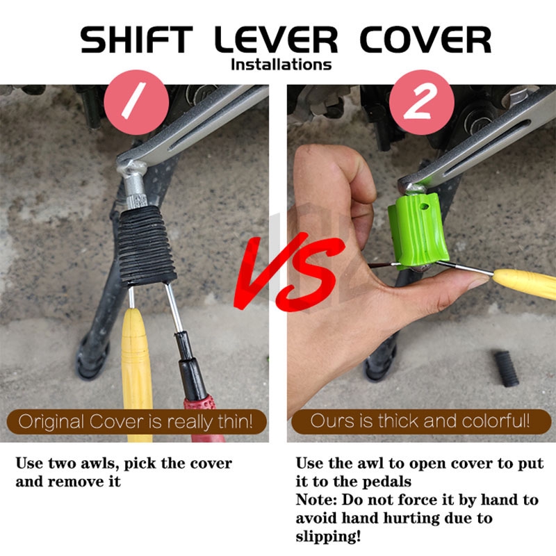 Vỏ bọc bảo vệ chân đạp số xe mô tô Motocross BUY 2 GET 1 FREE