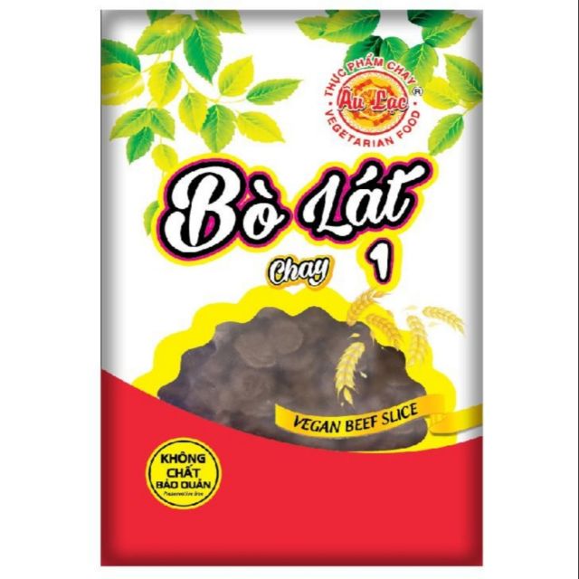 Bò lát 1 chay Âu Lạc gói 100g