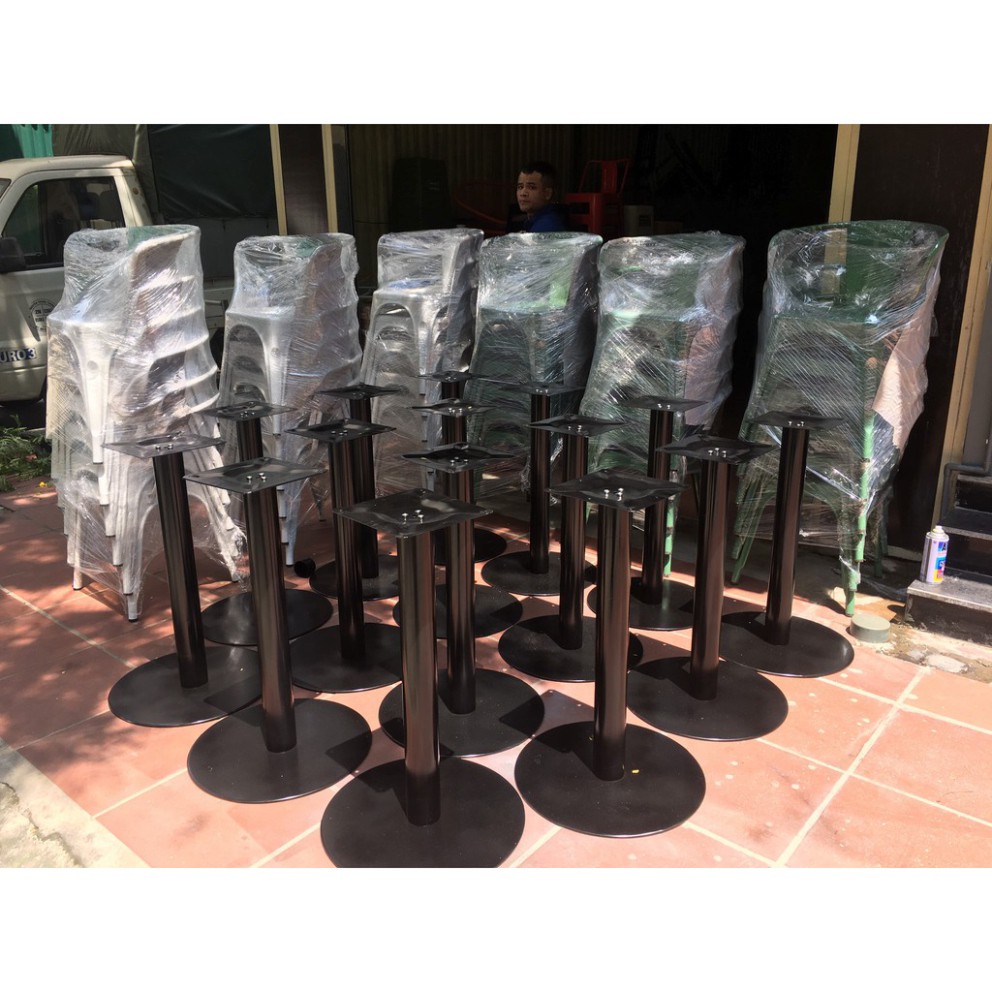 CHÂN BÀN CAFE NHẬP KHẨU-CHÂN TRỤ MÂM TRÒN