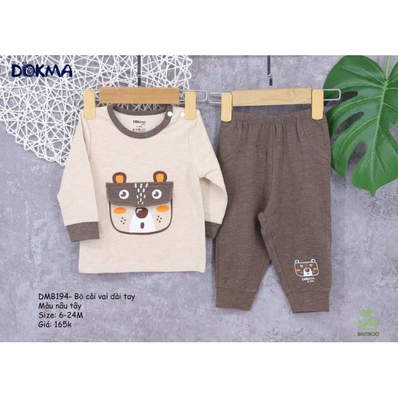 Bộ dài tay cào vai dokma D194