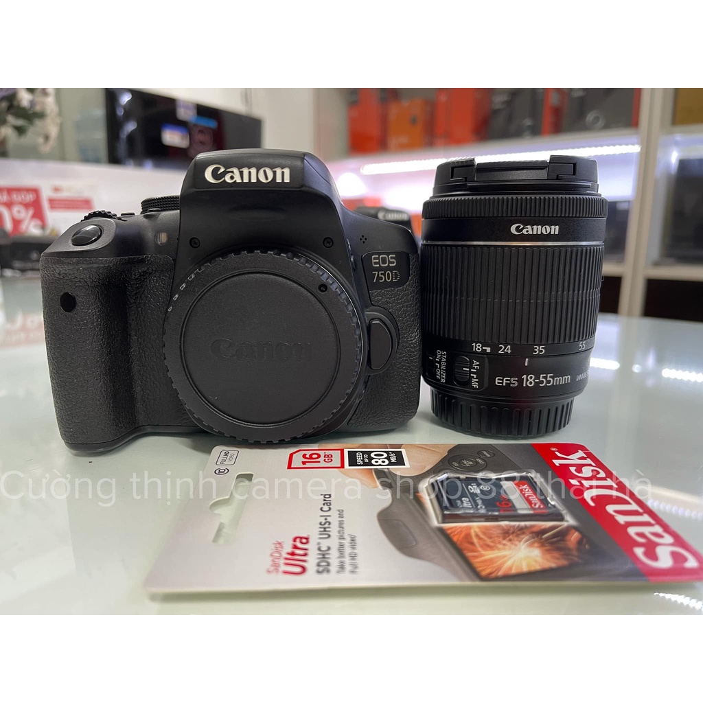 Canon 750D kèm kít 18-55 STM FULLBOX LIKE NEW