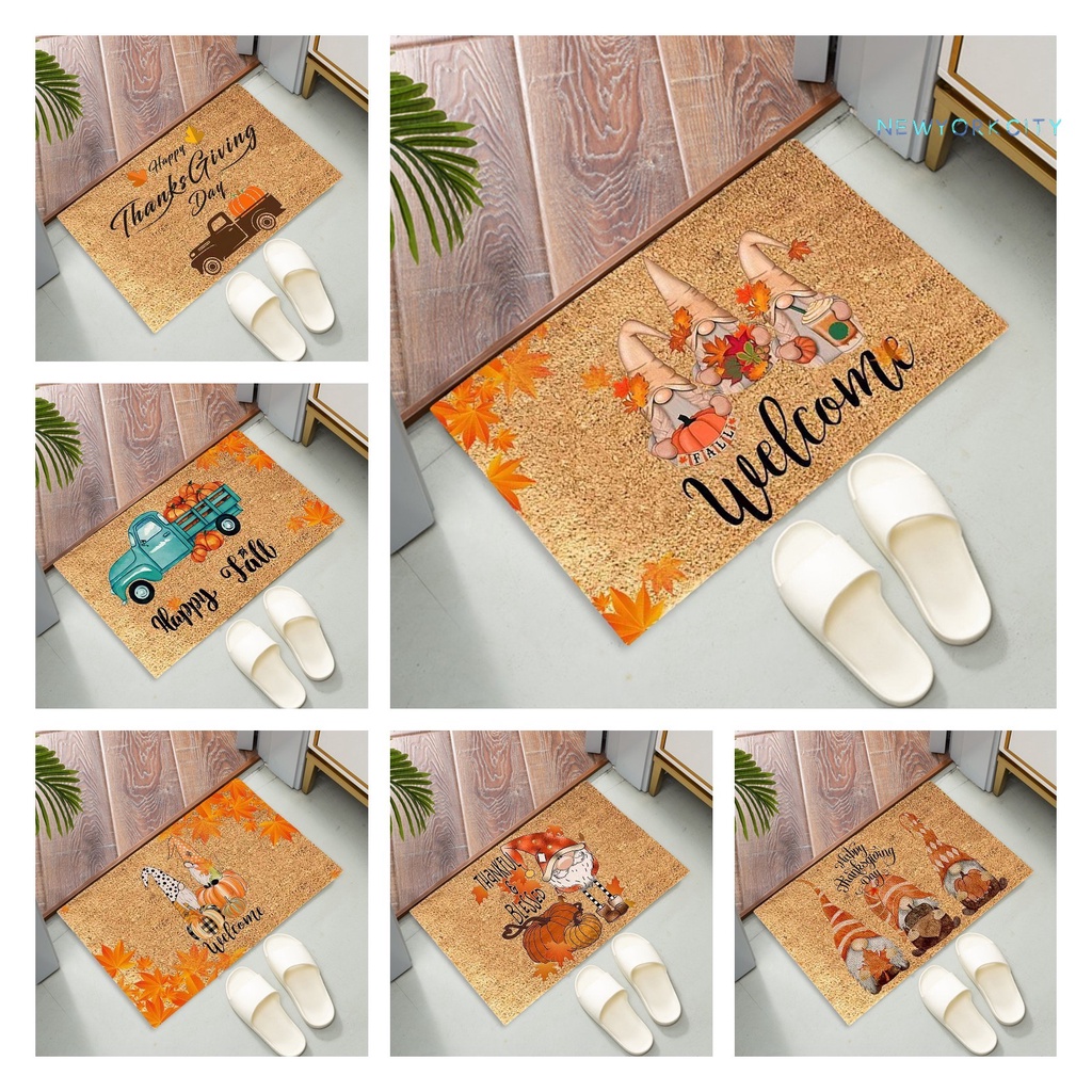 Thảm Chùi Chân Chống Trượt Thấm Hút Nước Tốt Tiện Dụng Cho Gia Đình