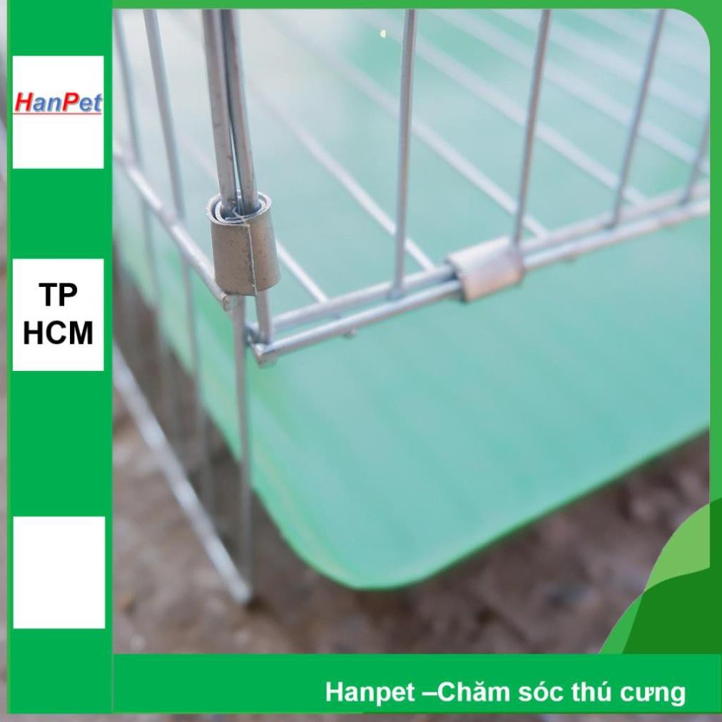 Hanpet.GV- Lồng chim cảnh lắp ghép loại rộng 1 mét (100x50x50cm) ĐỦ PHỤ KIỆN- Lồng thú cưng bằng kẽm (- 603) Lồng chim b