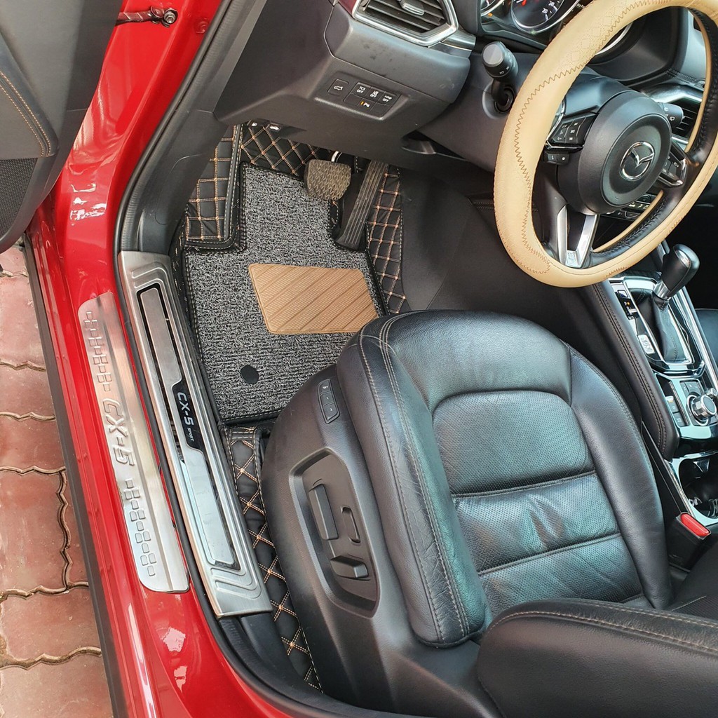 Thảm lót sàn ô tô 5D, 6D Cacbon Maybach Mazda CX5
