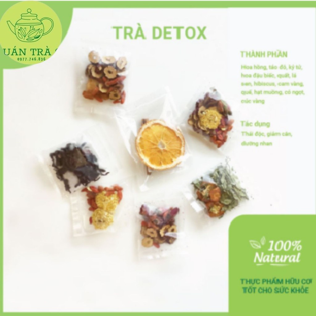 [Mã 267FMCGSALE giảm 8% đơn 500K] 01 Gói Trà Detox hoa quả sấy khô giảm cân | BigBuy360 - bigbuy360.vn