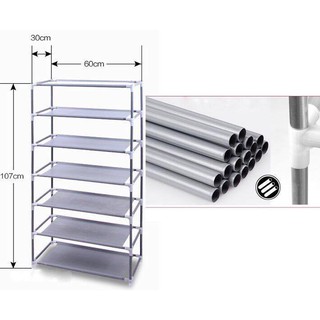 Tủ giầy 6 tầng trơn cao cấp