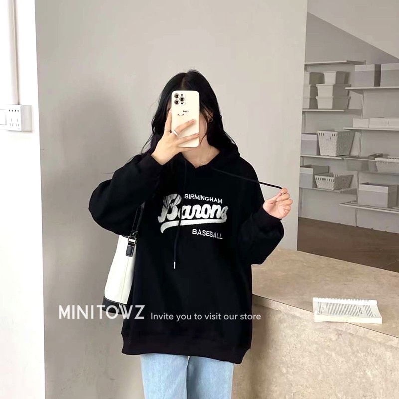 Áo thun dày có mũ