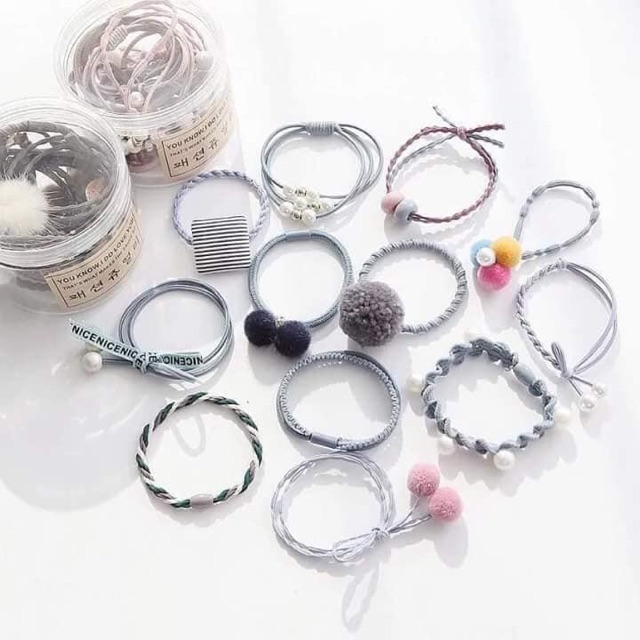 Hộp cột ( kẹp ) tóc xịn đẹp ạ