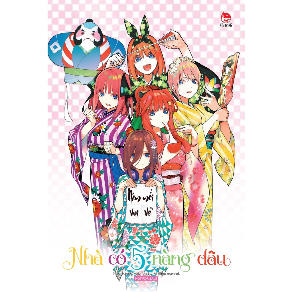 Truyện tranh Nhà có 5 nàng dâu - Tập 10 - Tặng kèm Postcard - NXB Kim Đồng