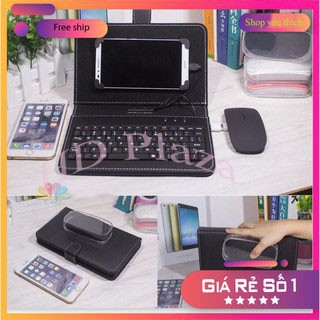 ⚡ Bàn Phím Chơi Game Có Chuột Cho Điện Thoại SMARTPHONE, Bao Da Bàn Phím Có Chuột Cho Điện Thoại👉HD Plaza