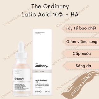 Serum Sáng Da Mờ Thâm Lactic Acid 10%+ HA