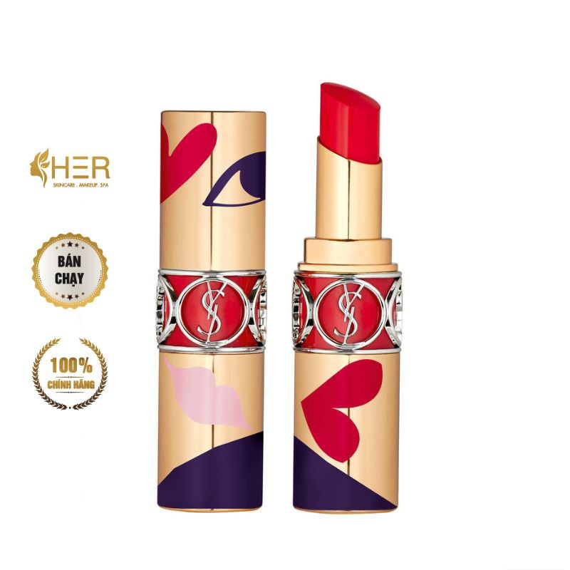 Son YSL Limited Edition Rouge Volupté Shine Oil - In - Stick