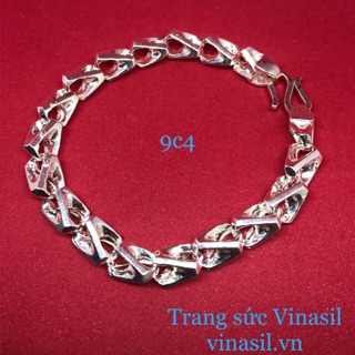 Lắc tay bạc nam