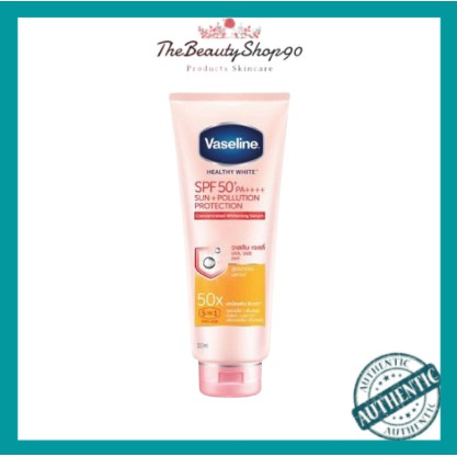 Sữa Dưỡng Thể Vaseline Perfect Serum 50X tuýp 320ml