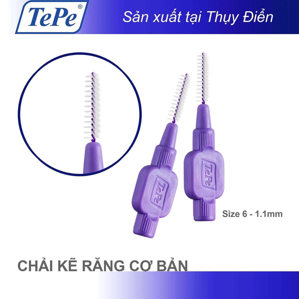 Bàn Chải Kẽ Răng Cơ Bản Tepe