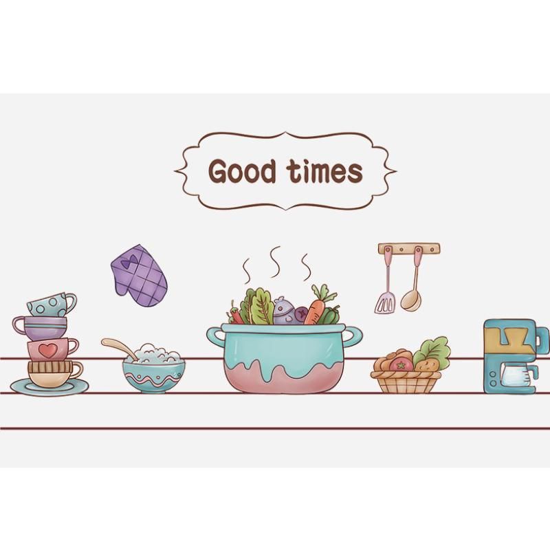 Giấy Dán Tường Bếp Cách Nhiệt Chống Dầu Mỡ, Chịu Nhiệt - Decal Dán Bếp 3D Họa Tiết (90x60cm) | BigBuy360 - bigbuy360.vn