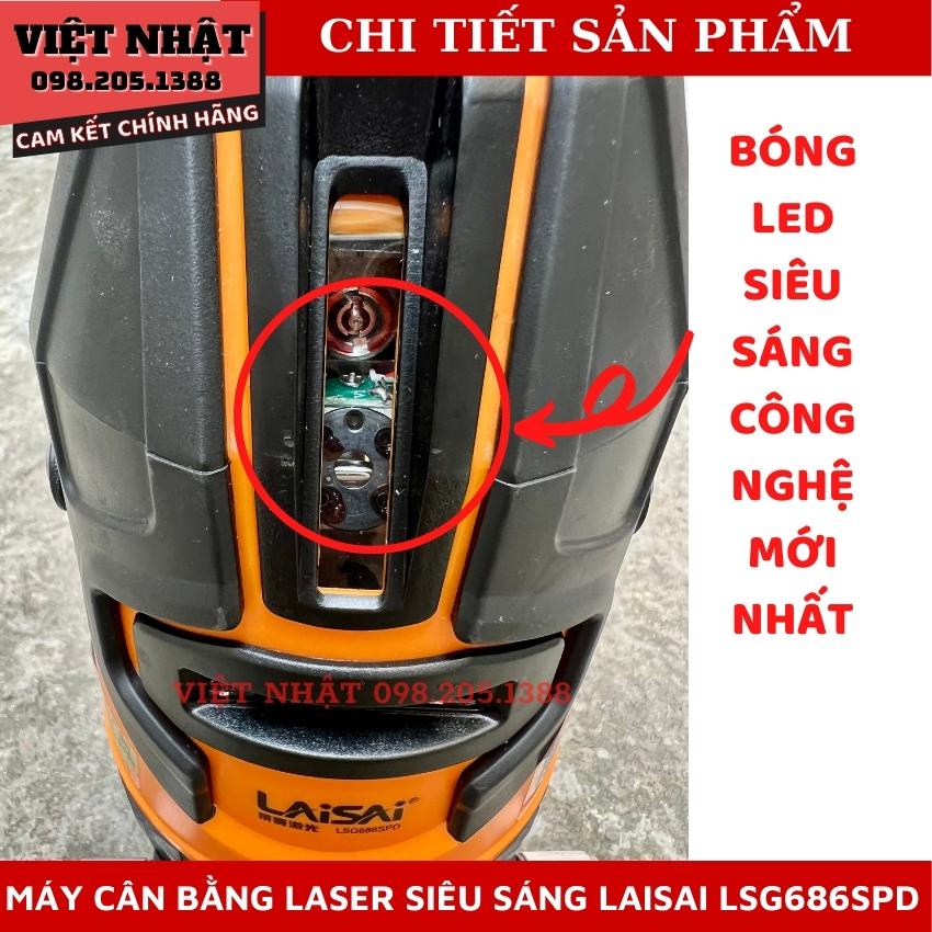 Máy bắn cốt cân bằng laser LAISAI bóng led siêu sáng làm trời, hàng chính hãng chất lượng cao cấp.