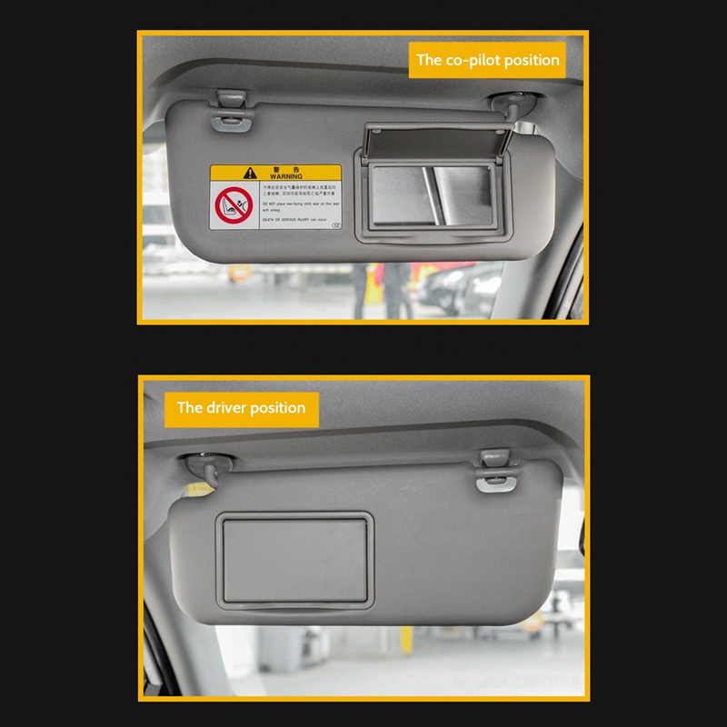 Gương Trang Điểm Gắn Kính Chắn Gió Xe Hơi Toyota Corolla Levin 2014-2019