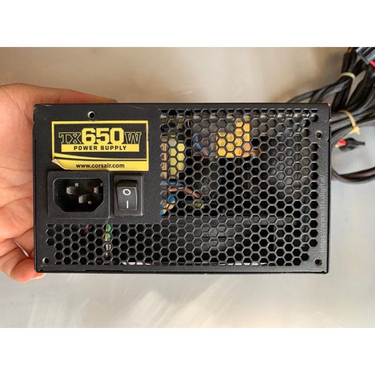 Bộ nguồn máy tính Corsair TX 650w công suất thực