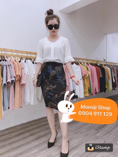 Chân váy bút chì công sở - hoạ tiết (nhiều mẫu) | BigBuy360 - bigbuy360.vn