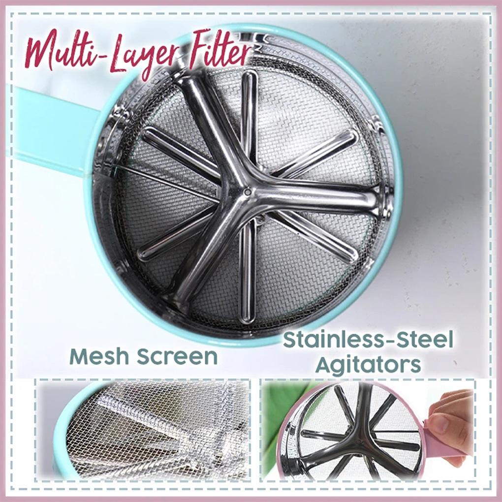 Dụng Cụ Rây Bột Làm Bánh Bằng Thép Không Gỉ