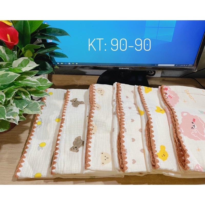 Chăn xô Popular đắp hè cho bé