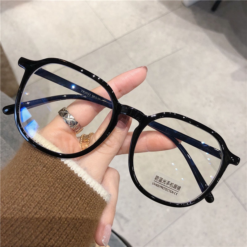 Kính cận nam nữ VIENDO tròng đổi màu chống ánh sáng xanh chống tia UV Hàn Quốc thời trang cắt độcận theo yêu cầu